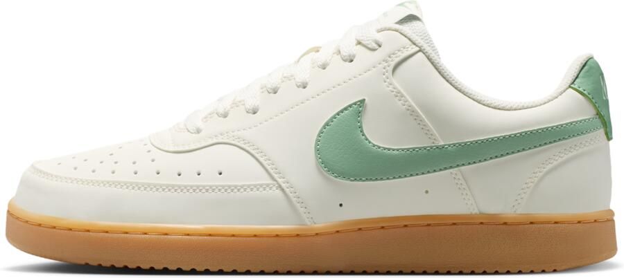 Nike Court Vision Low Sneakers Gebroken Wit Groengrijs
