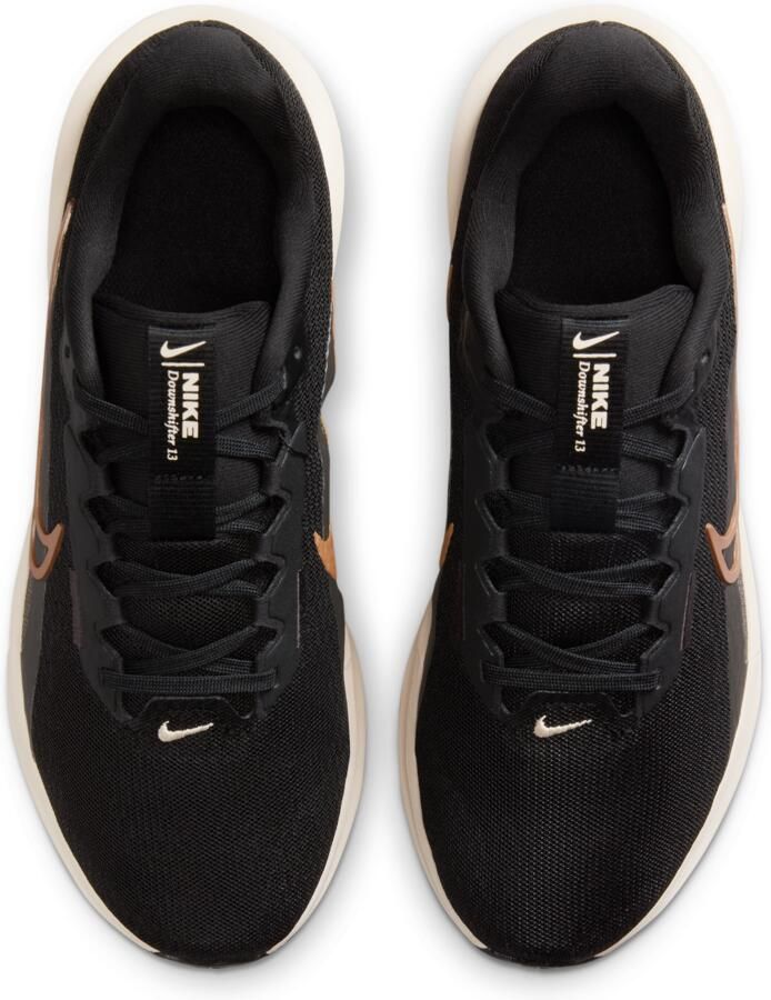 Nike Downshifter 13 hardloopschoenen voor dames (straat) Zwart