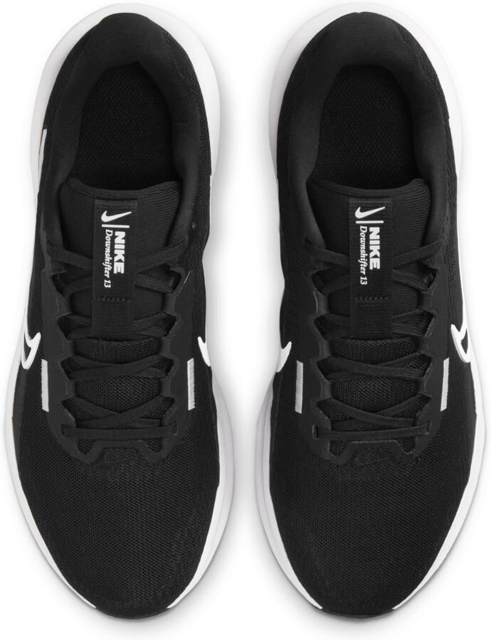 Nike Downshifter 13 hardloopschoenen voor dames (straat) Zwart - Foto 3
