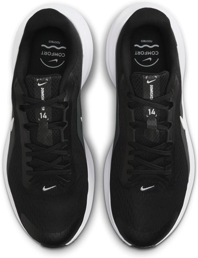 Nike Downshifter 14 hardloopschoen voor heren (straat) Zwart - Foto 2