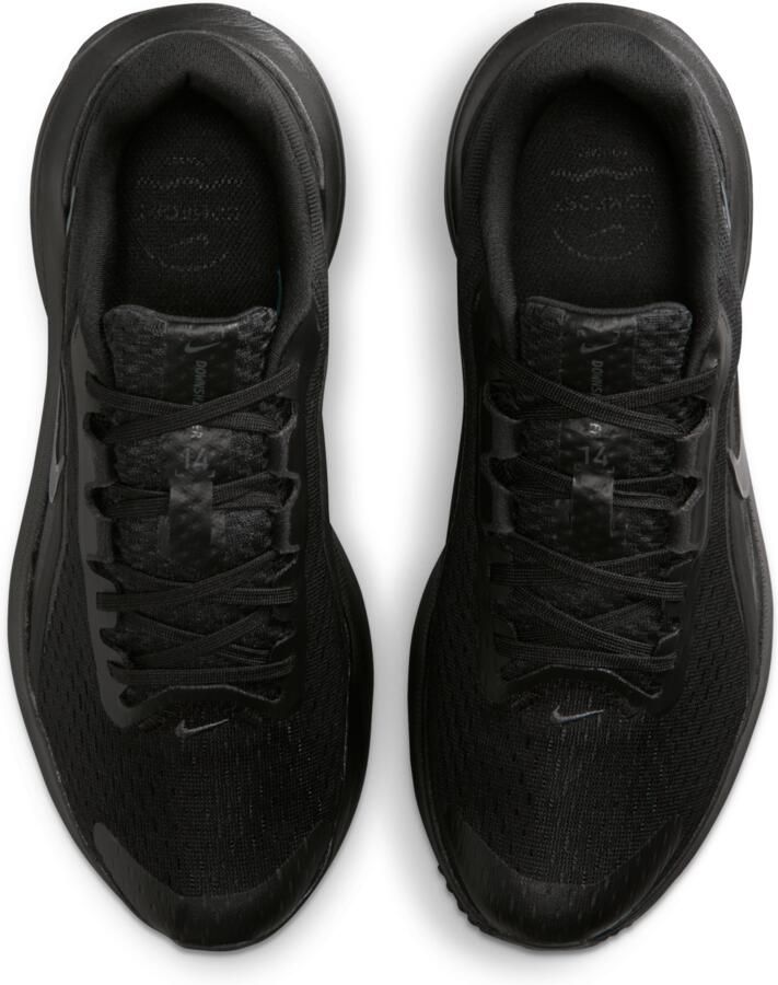 Nike Downshifter 14 hardloopschoenen voor dames (straat) Zwart - Foto 2
