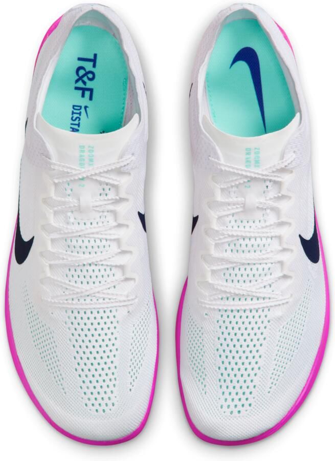 Nike Dragonfly 2 track and field distance spikes Wit - Foto 2