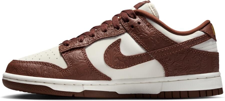 Nike Dunk Sneakers Dames Wit Mesh Synthetisch