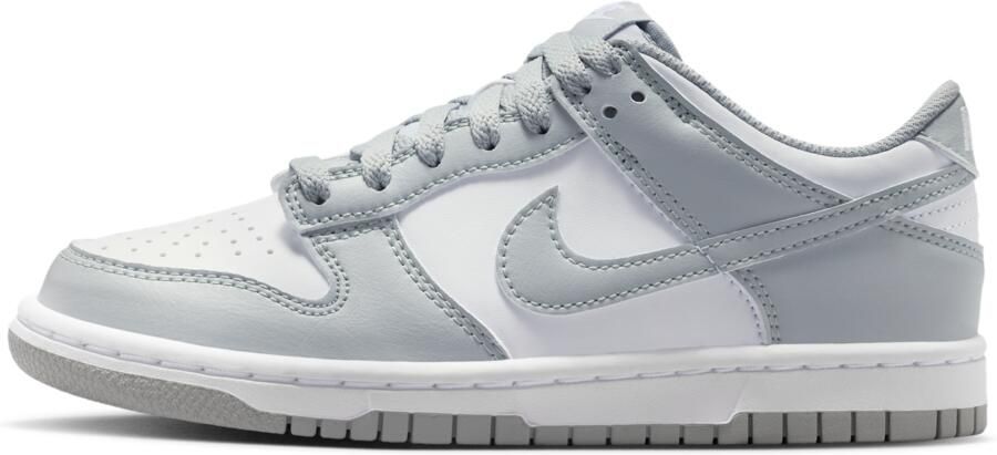 Nike Dunk Low kinderschoenen Wit