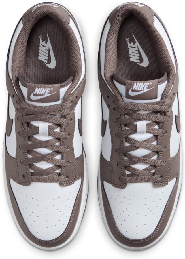 Nike Dunk Heren Schoenen Wit Maat: 42.5 Leer Foot Locker - Foto 2