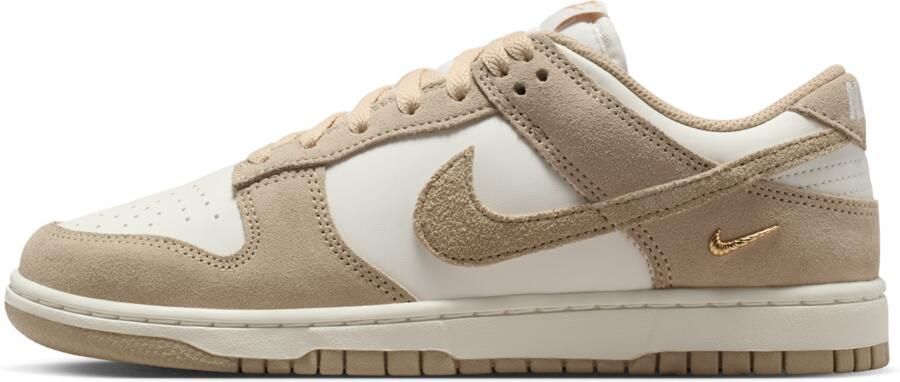 Nike Dunk Sneakers Dames Wit Mesh Synthetisch