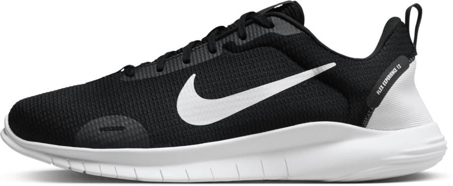 Nike Flex Experience Run 12 hardloopschoen voor heren (extra breed straat) Zwart