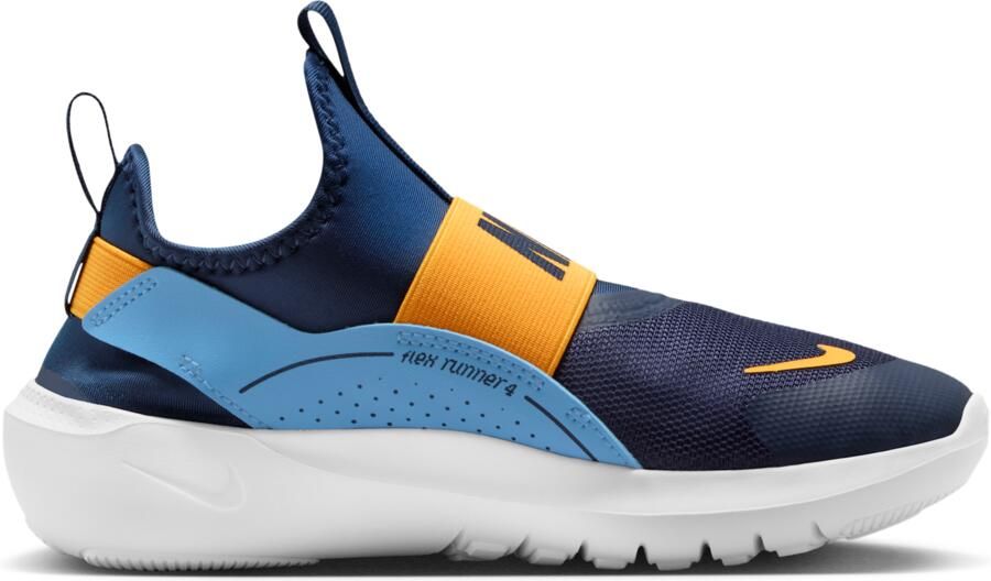 Nike Flex Runner 4 hardloopschoenen voor kids Blauw - Foto 3