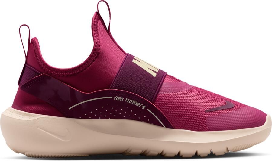 Nike Flex Runner 4 hardloopschoenen voor kids Rood - Foto 3