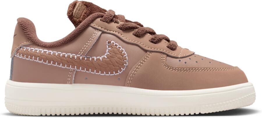 Nike Force 1 Low EasyOn kleuterschoenen Bruin - Foto 3