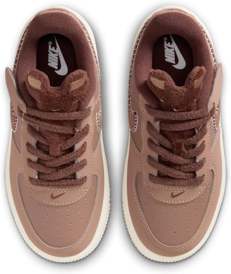 Nike Force 1 Low EasyOn kleuterschoenen Bruin - Foto 2