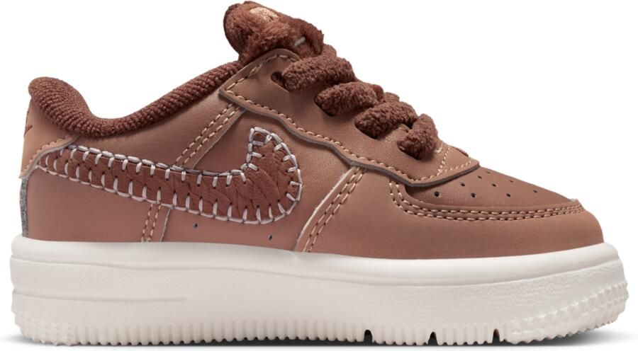 Nike Force 1 Low EasyOn schoenen voor baby's peuters Bruin - Foto 3