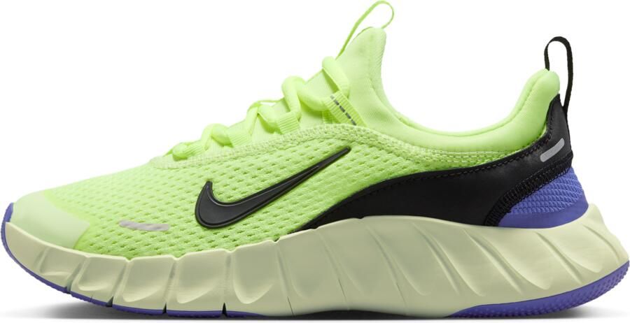 Nike Free Kindersneakers Blauw Mesh Synthetisch