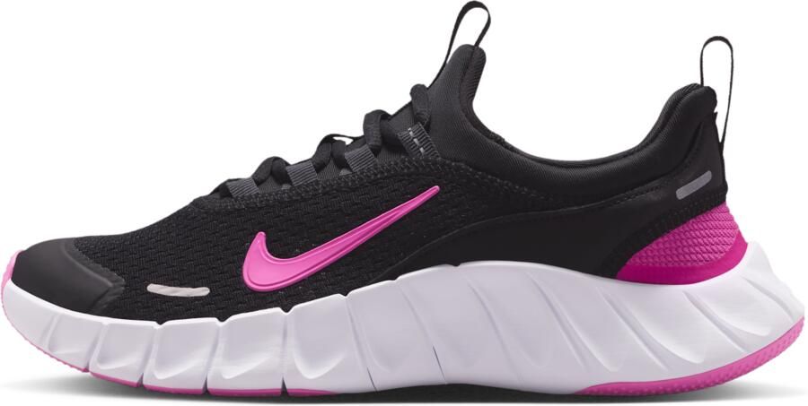 Nike Free Kindersneakers Zwart Mesh Synthetisch