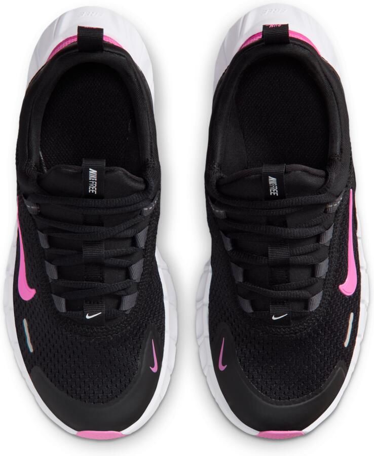 Nike Free Kindersneakers Zwart Mesh Synthetisch - Foto 2