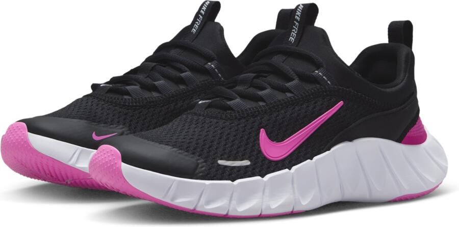 Nike Free Kindersneakers Zwart Mesh Synthetisch - Foto 4