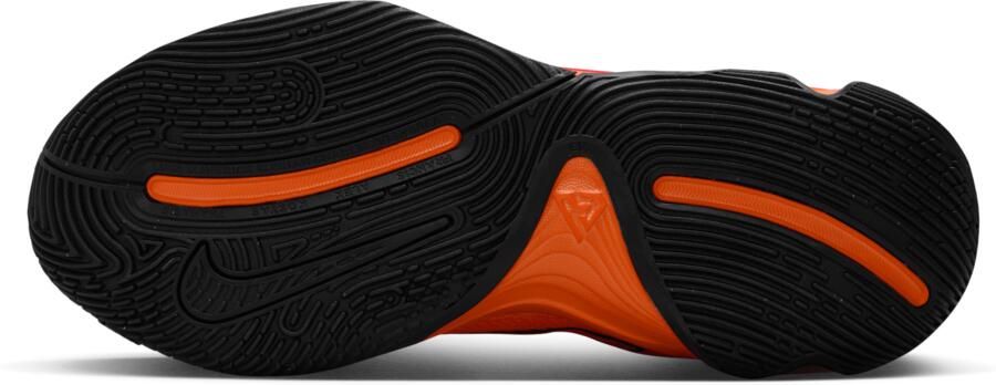 Nike Giannis Immortality 4 Sneakers Heren Oranje Mesh Synthetisch - Foto 4