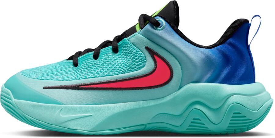 Nike Giannis Immortality 4 basketbalschoenen voor kids Blauw