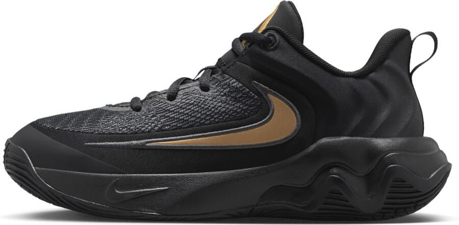 Jordan Giannis Immortality 4 Kindersneakers Zwart Mesh Synthetisch