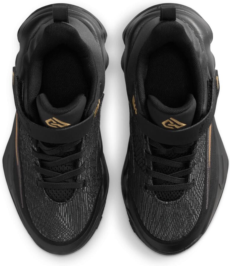 Jordan Giannis Immortality 4 Peuterschoenen Zwart Mesh Synthetisch