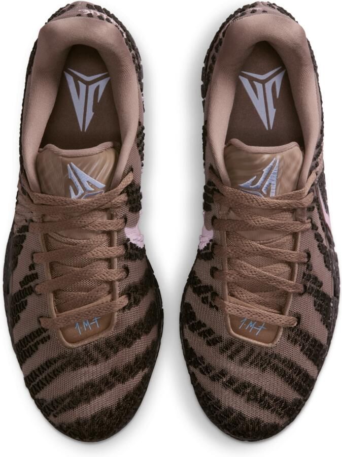 Nike Ja 3 Sneakers Heren Zwart Mesh Synthetisch