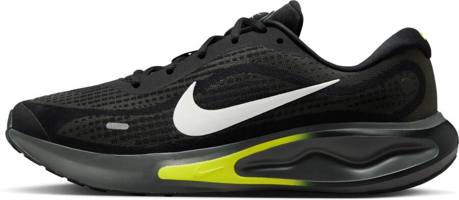 Nike Journey Run hardloopschoenen voor heren (straat) Zwart