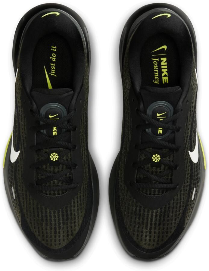 Nike Journey Run hardloopschoenen voor heren (straat) Zwart - Foto 2