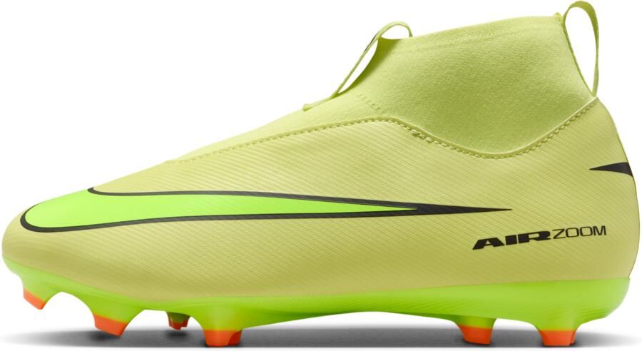 Nike Jr. Mercurial Superfly 10 Academy high-top voetbalschoenen voor kleuters kids (meerdere ondergronden) Groen