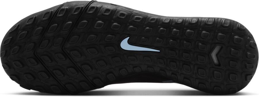 Nike Jr. Mercurial Superfly 10 Academy high top voetbalschoenen voor kleuters kids (turf) Zwart - Foto 4