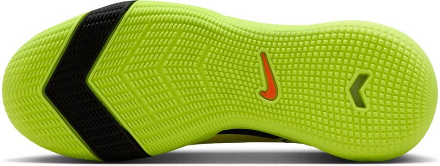 Nike Jr. Mercurial Superfly 10 Academy high top zaalvoetbalschoenen voor kleuters kids Groen - Foto 4