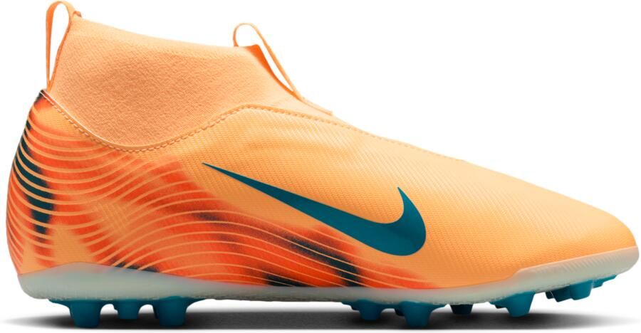 Nike Jr. Mercurial Superfly 10 Academy 'Kylian Mbappé' high top voetbalschoenen voor kids (kunstgras) Oranje - Foto 3