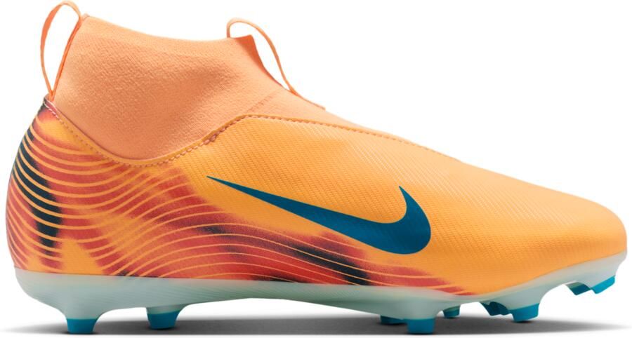 Nike Jr. Mercurial Superfly 10 Academy 'Kylian Mbappé' high-top voetbalschoenen voor kleuters kids (meerdere ondergronden) Oranje - Foto 3