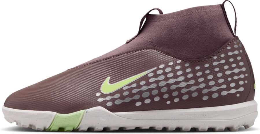 Nike Jr. Mercurial Superfly 10 Academy 'Kylian Mbappé' high-top voetbalschoenen voor kids (turf) Bruin