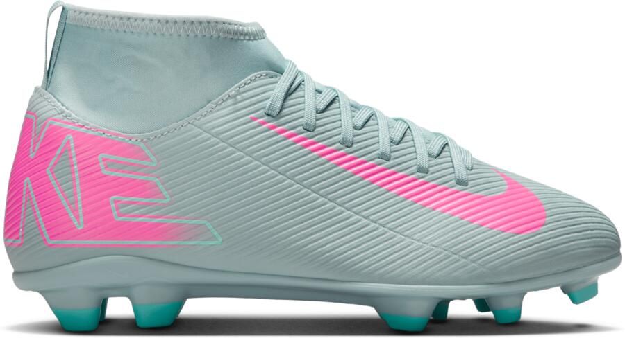 Nike Jr. Mercurial Superfly 10 Club high-top voetbalschoenen voor kleuters kids (meerdere ondergronden) Grijs - Foto 3
