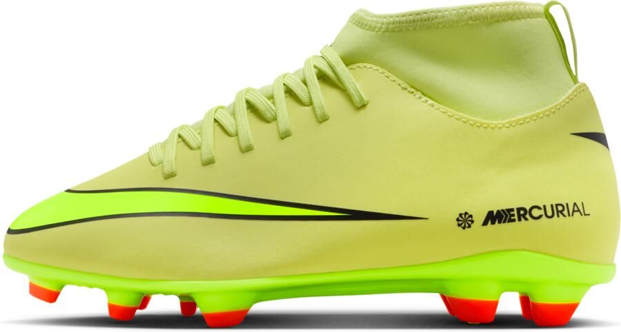 Nike Jr. Mercurial Superfly 10 Club high-top voetbalschoenen voor kleuters kids (meerdere ondergronden) Groen