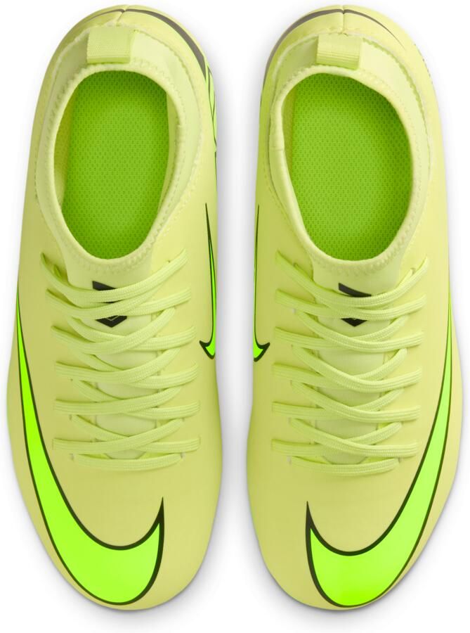 Nike Jr. Mercurial Superfly 10 Club high-top voetbalschoenen voor kleuters kids (meerdere ondergronden) Groen - Foto 2