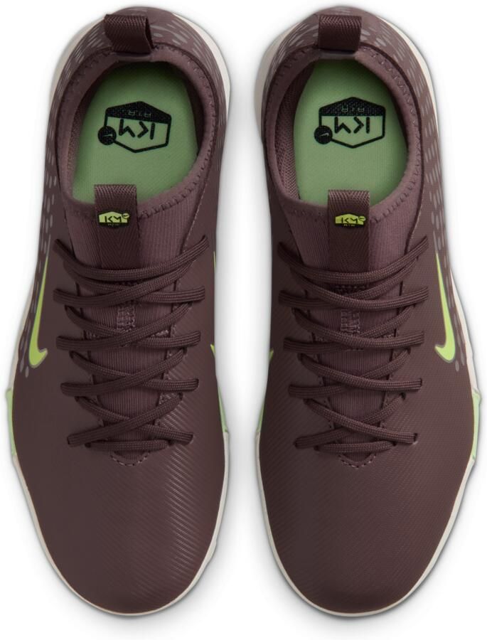 Nike Jr. Mercurial Vapor 16 Academy 'Kylian Mbappé' low-top voetbalschoenen voor kids (turf) Bruin - Foto 2