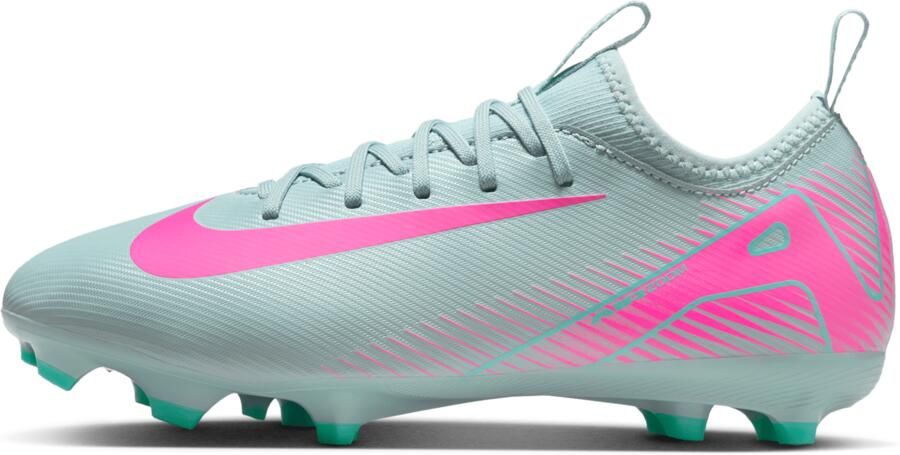 Nike Jr. Mercurial Vapor 16 Academy low-top voetbalschoenen voor kleuters kids (meerdere ondergronden) Grijs