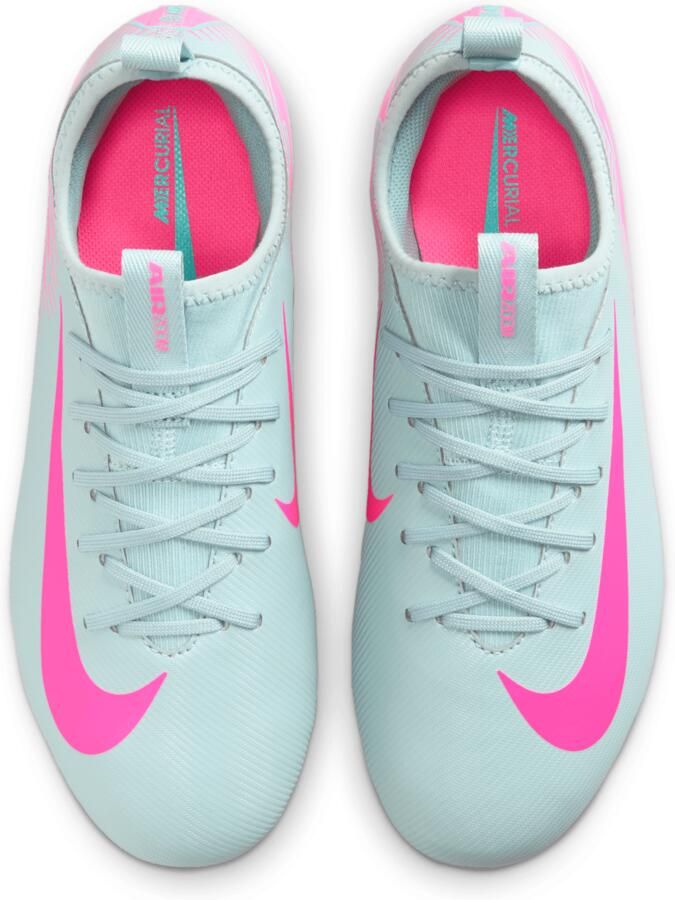 Nike Jr. Mercurial Vapor 16 Academy low-top voetbalschoenen voor kleuters kids (meerdere ondergronden) Grijs