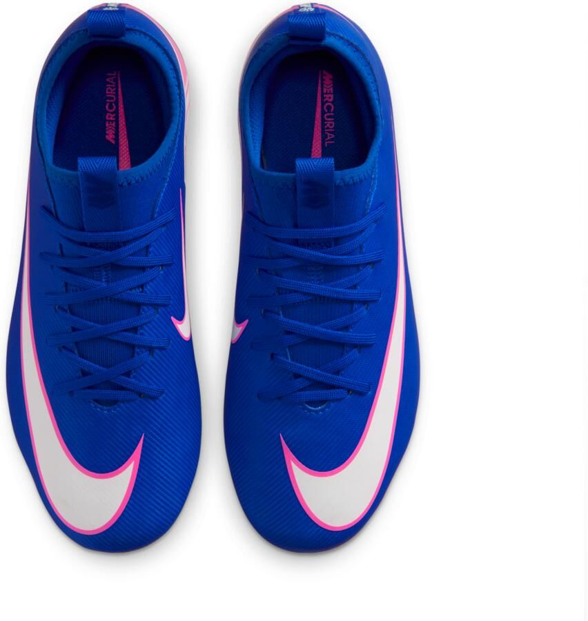 Nike Jr. Mercurial Vapor 16 Academy low-top voetbalschoenen voor kleuters kids (meerdere ondergronden) Blauw - Foto 2