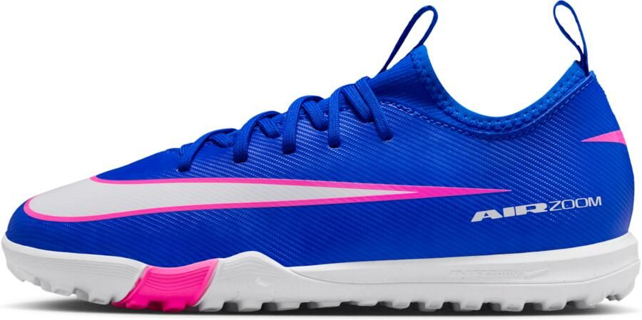 Nike Jr. Mercurial Vapor 16 Academy low top voetbalschoenen voor kleuters kids (turf) Blauw