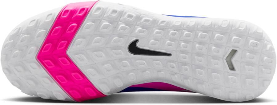 Nike Jr. Mercurial Vapor 16 Academy low top voetbalschoenen voor kleuters kids (turf) Blauw - Foto 4