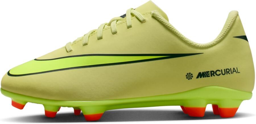 Nike Jr. Mercurial Vapor 16 Club low top voetbalschoenen voor kleuters kids (meerdere ondergronden) Groen