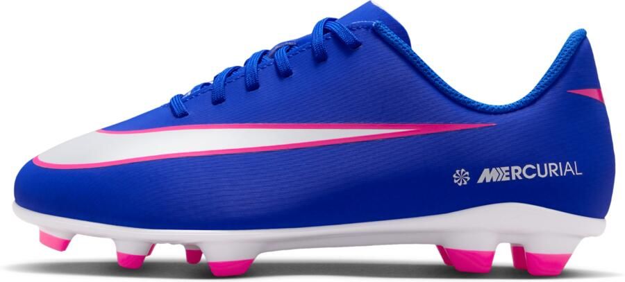 Nike Jr. Mercurial Vapor 16 Club low top voetbalschoenen voor kleuters kids (meerdere ondergronden) Blauw