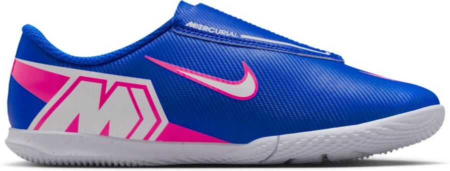 Nike Jr. Mercurial Vapor 16 Club low-top zaalvoetbalschoenen voor kleuters Blauw - Foto 4