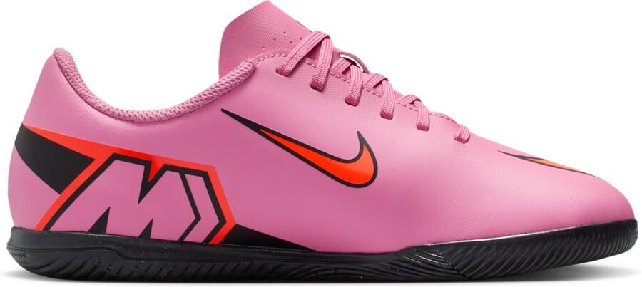 Nike Jr. Mercurial Vapor 16 Club low-top zaalvoetbalschoenen voor kleuters kids Roze - Foto 3