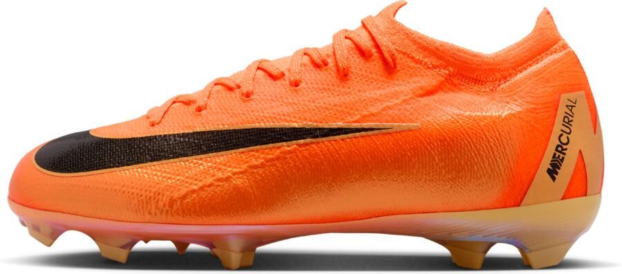 Nike Jr. Mercurial Vapor 16 Pro 'Déjà Vu' low-top voetbalschoenen voor kids (stevige ondergrond) Oranje