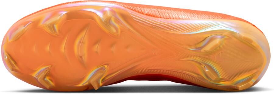 Nike Jr. Mercurial Vapor 16 Pro 'Déjà Vu' low-top voetbalschoenen voor kids (stevige ondergrond) Oranje - Foto 4