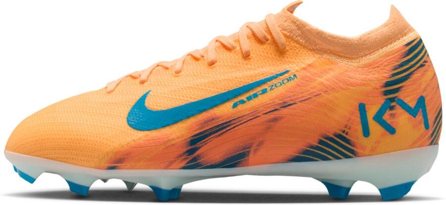 Nike Jr. Mercurial Vapor 16 Pro 'Kylian Mbappé' low-top voetbalschoenen voor kids (stevige ondergrond) Oranje - Foto 4