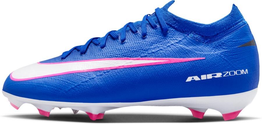 Nike Jr. Mercurial Vapor 16 Pro low-top voetbalschoenen voor kleuters kids (stevige ondergrond) Blauw